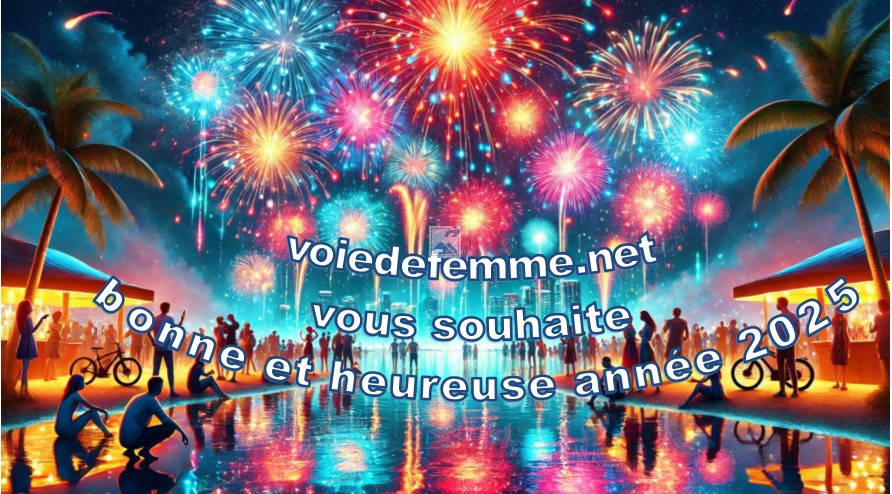 Voiedefemme.net : Embrassons l’année 2025 avec enthousiasme et détermination