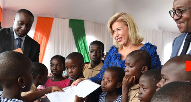 Côte d’Ivoire/ Mme Ouattara met en garde contre le travail des enfants