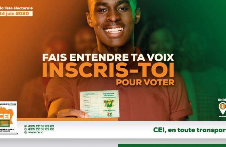 Côte d’Ivoire : La révision de la liste électorale prorogée au 30 juin