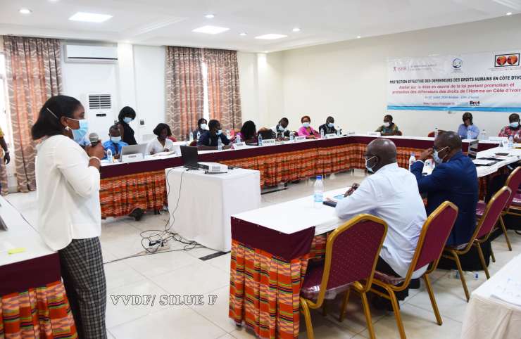Côte d’Ivoire : Atelier de consultation sur la mise en œuvre de la loi portant Promotion et protection des défenseurs des droits de l’Homme
