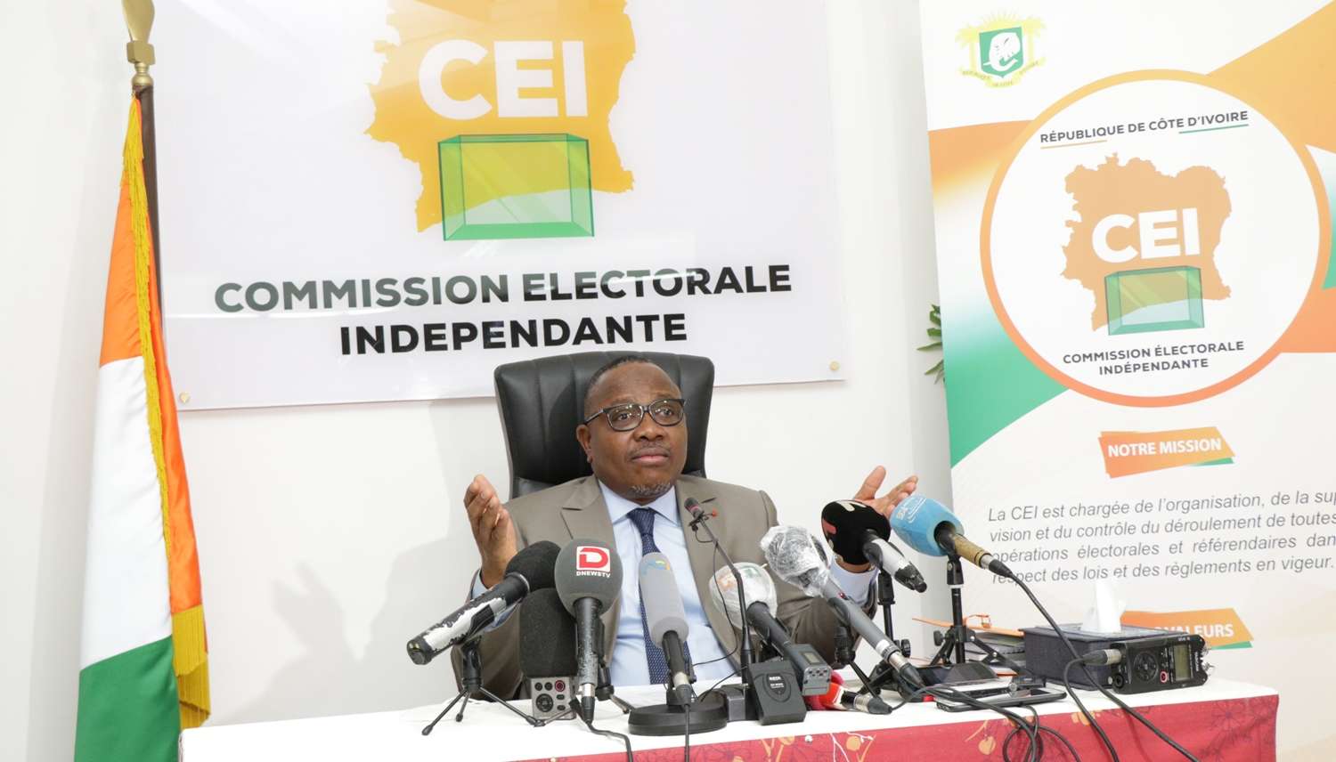 Côte d’Ivoire/Présidentielle 2020 : le président de la CEI dit tout sur le processus électoral