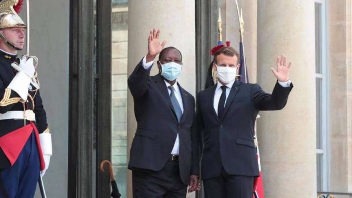 Côte d’Ivoire-France : Ouattara et Macron échangent à l’Élysée