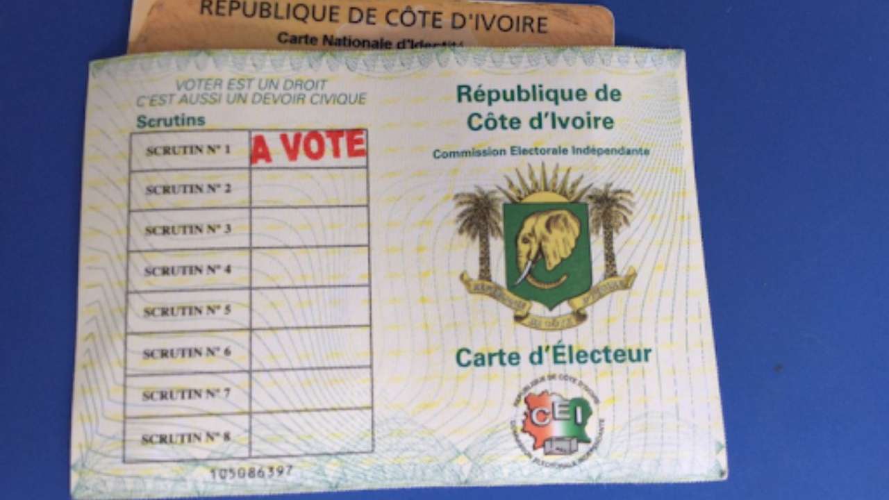 Présidentielle 2020/ retrait de la carte d’électeur : voici les documents à présenter