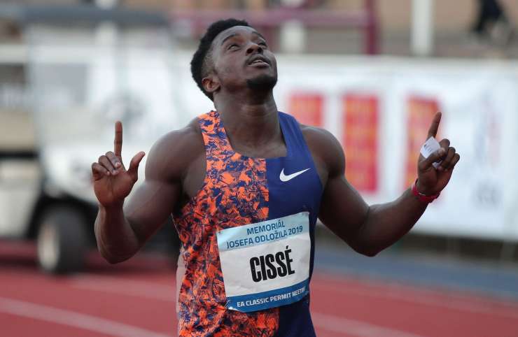 Côte d’Ivoire/athlétisme : le sprinteur Arthur Cissé chez Hamed Bakayoko