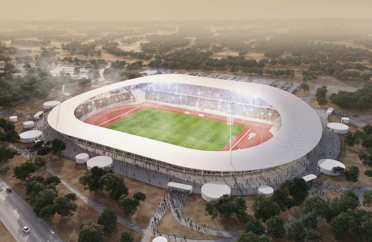 Côte d’Ivoire : Le stade olympique Alassane Ouattara d’Ebimpé ouvre ses portes