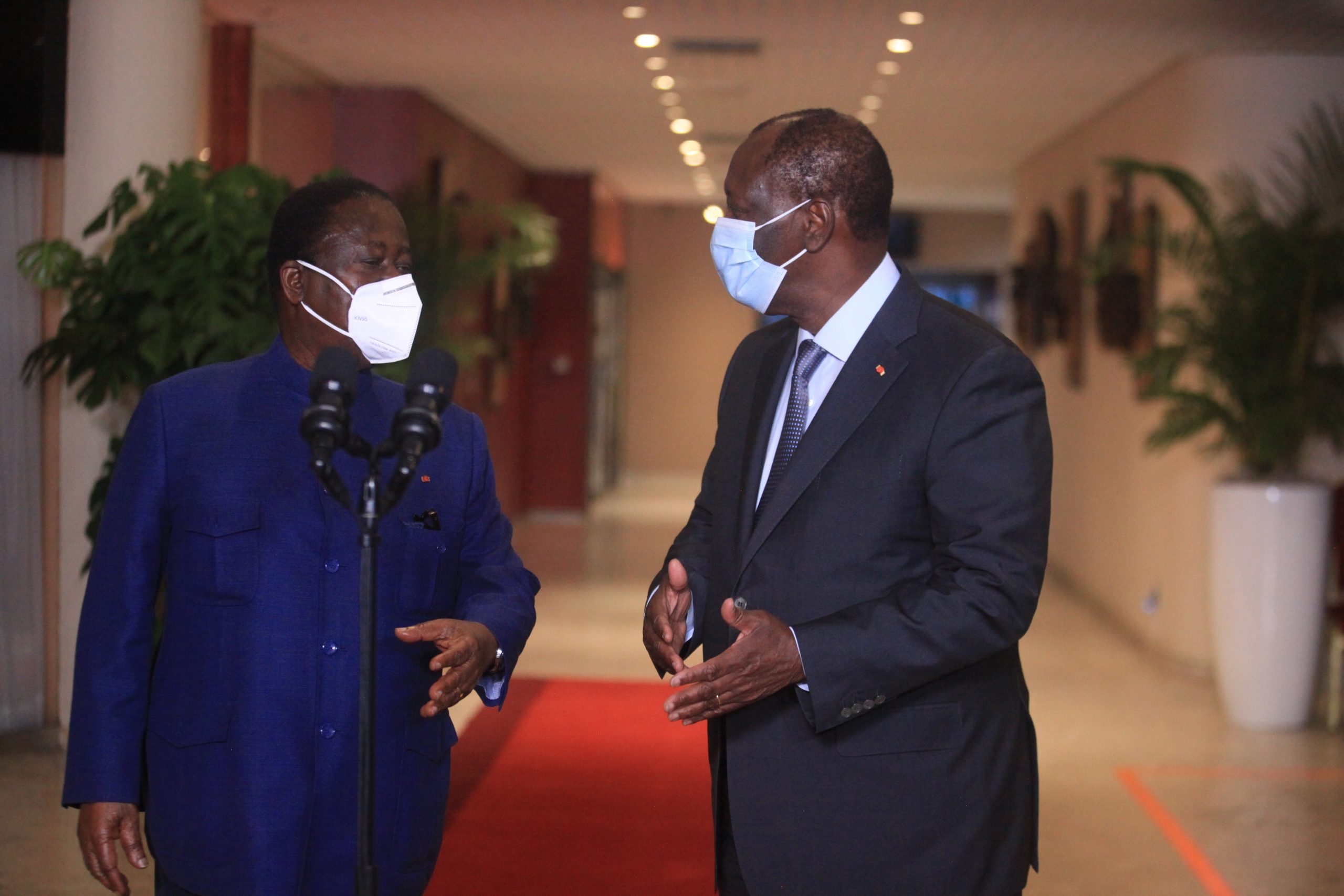 rencontre bedie ouattara