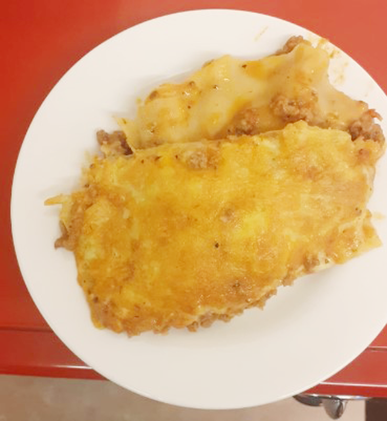 Recette proposée par une internaute : Cooking with Madilasagne à la viande hachée
