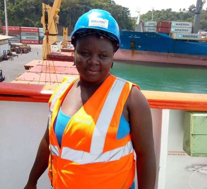 Port de San Pedro: Blandine Yebarth, profession docker
