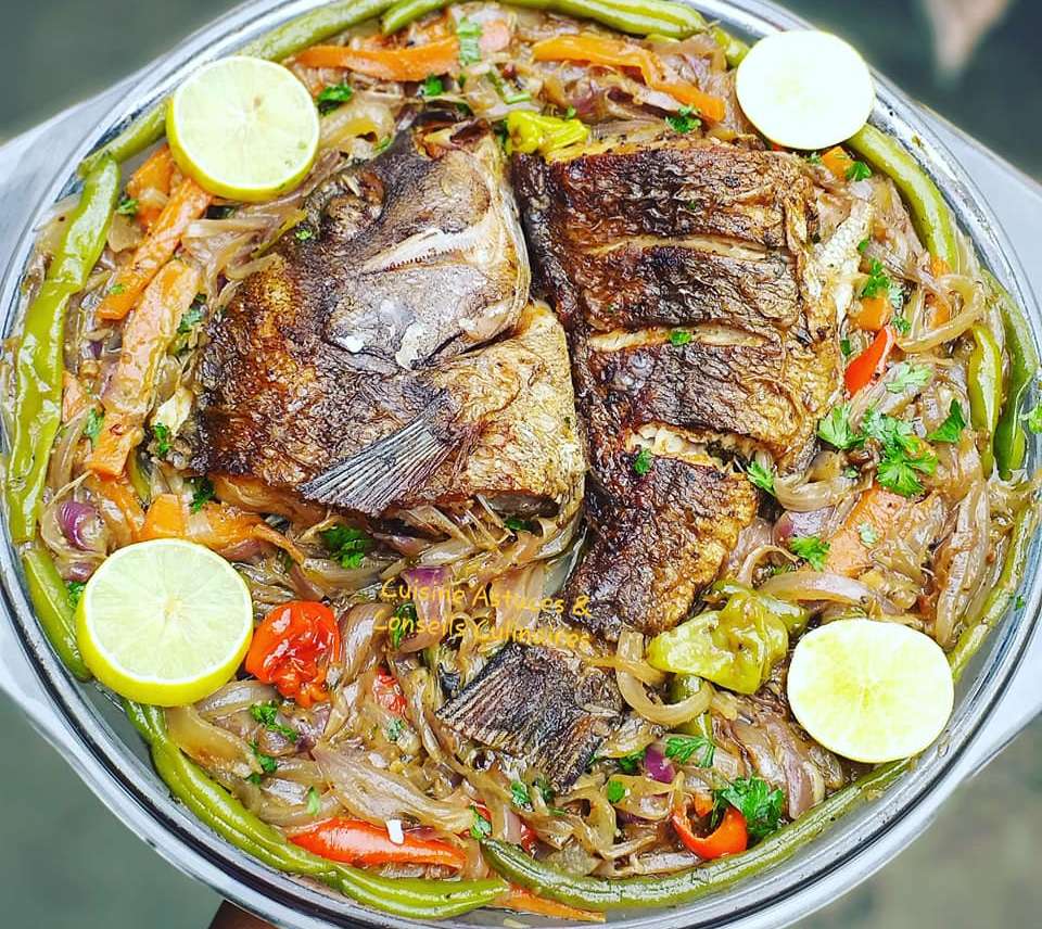 Recette : Yassa poisson à la façon maria Recette