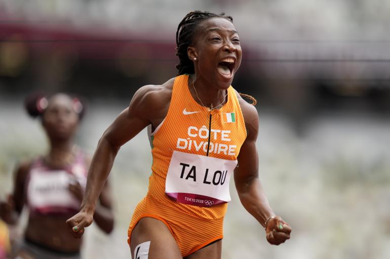 JO/Finale du 200 m d’Athlétisme : l’Ivoirienne Ta Lou qualifiée