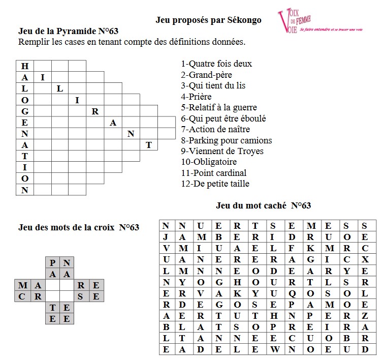 Jeux et divertissement 63