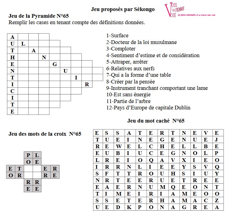 Jeux et divertissement 65