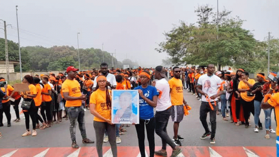 Les étudiants de Bouaké rendent hommage à Marie Josée Kouakou