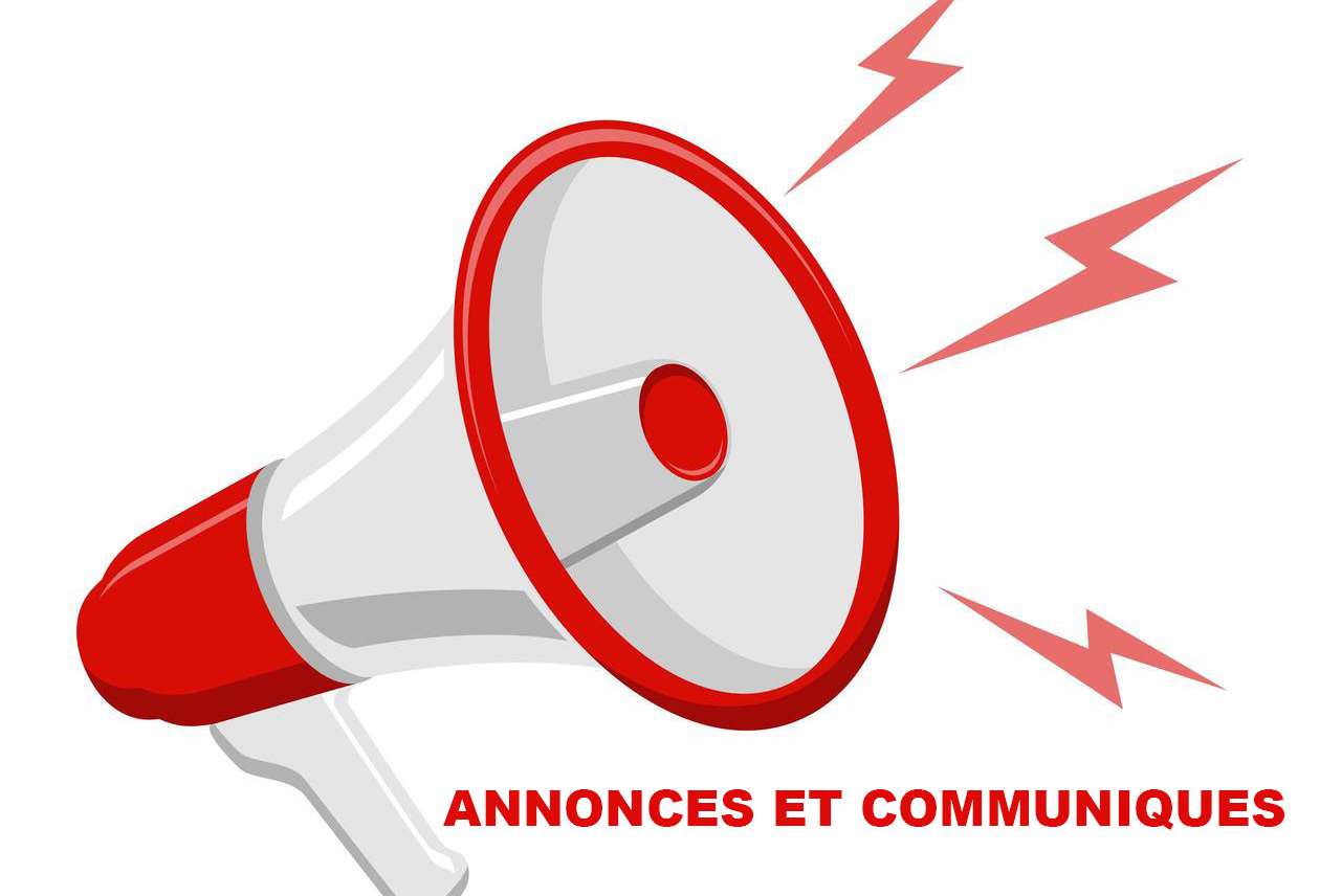 Espace disponible pour vos annonces et communiqués