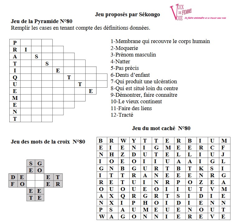 Jeux et divertissement 80