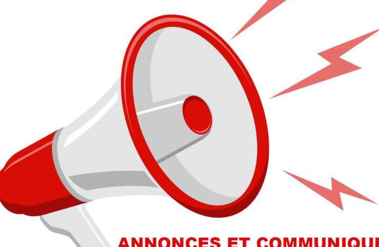 Espace disponible pour vos annonces et communiqués