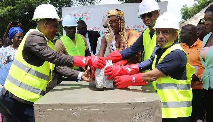 Côte d’Ivoire/ La LONACI et le COMICI posent la première pierre du centre de santé Olivia Yacé de N’Gokro
