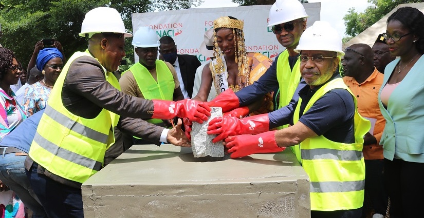 Côte d’Ivoire/ La LONACI et le COMICI posent la première pierre du centre de santé Olivia Yacé de N’Gokro