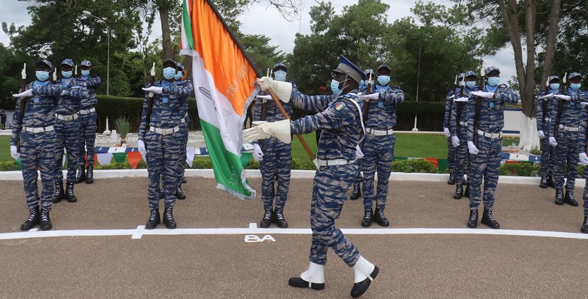 Côte d’Ivoire / Près de 1200 élèves sous-officiers présentés au drapeau à l’école de gendarmerie de Toroguhé