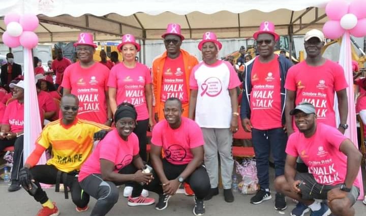 Octobre rose 2022 : Des femmes d’Abobo sensibilisées à travers une activité sportive citoyenne