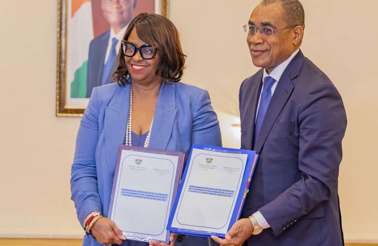 Commerce: la Côte d’Ivoire et les Etats-Unis signent un mémorandum d’accord pour accroître leurs échanges