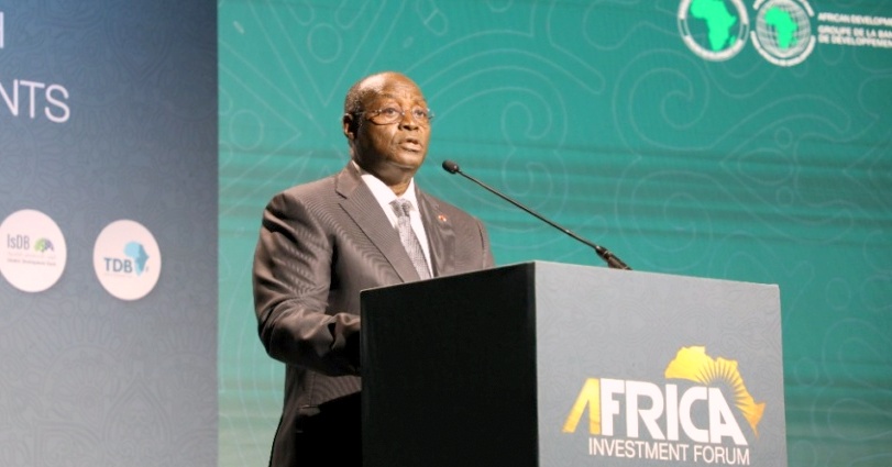 AIF 2022: Le vice-président Koné Tiémoko décrit l’urgence de mobiliser des investissements structurants pour l’Afrique