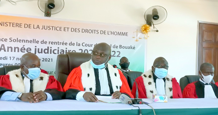 <strong>Bouaké : la cour d’appel fait sa rentrée solennelle</strong>