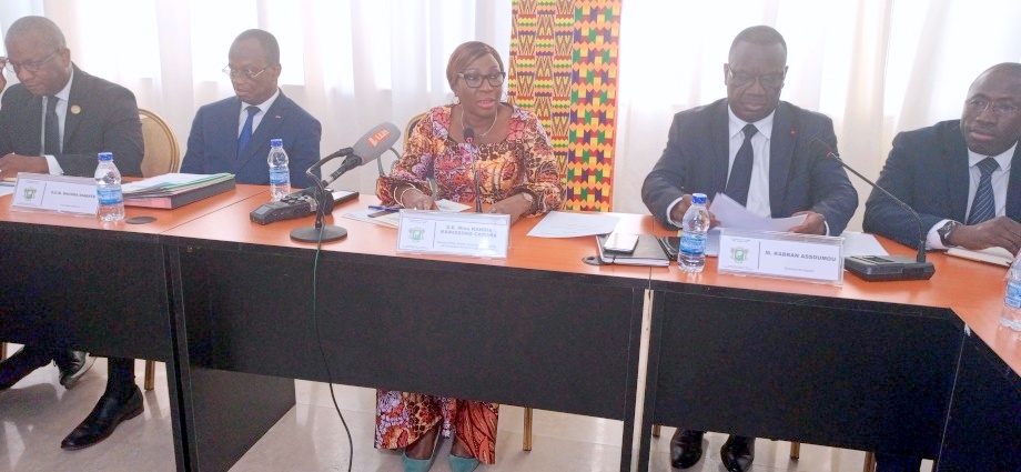 Kandia Camara exprime la fierté de la Côte d’Ivoire d’abriter à nouveau la cérémonie de remise du prix Houphouët-Boigny de l’Unesco