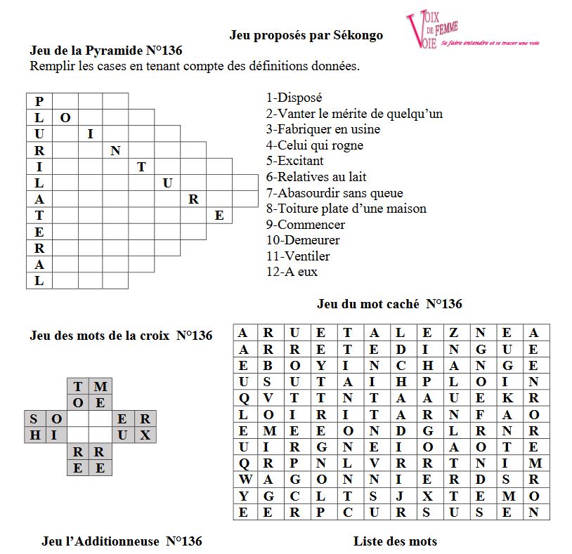 Jeux et divertissement 135