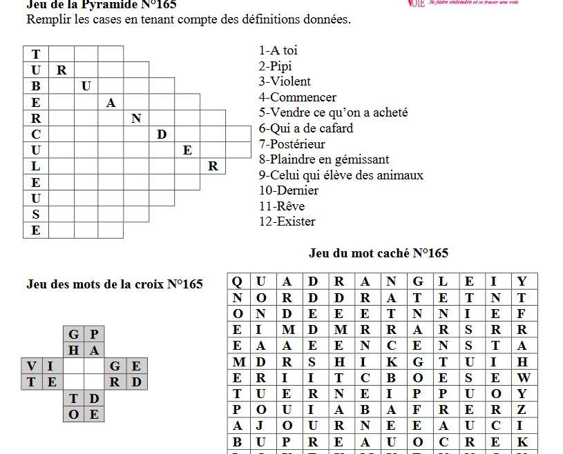 Jeux et divertissement 165