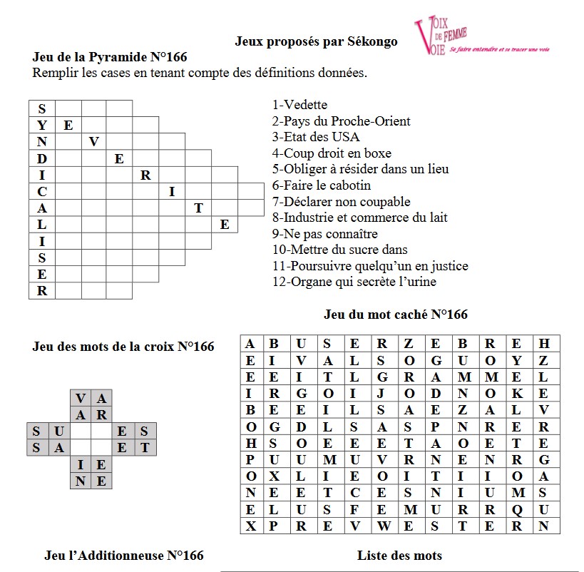 Jeux et divertissement 166