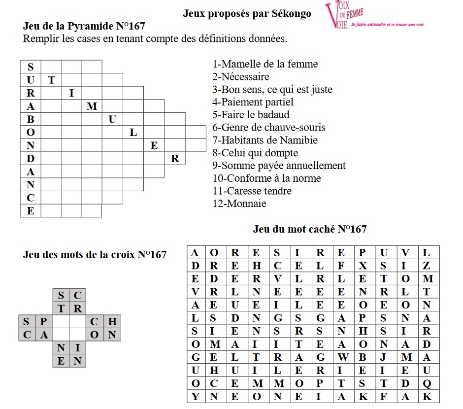 Jeux et divertissement 167