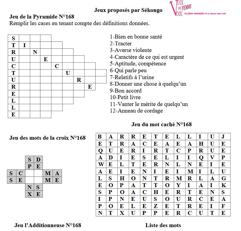 Jeux et divertissement 168