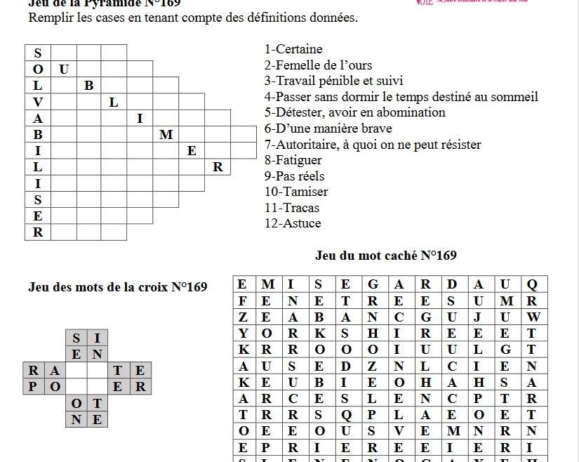 Jeux et divertissement 169