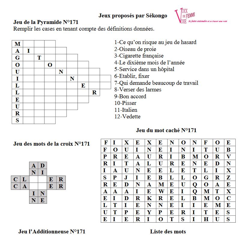 Jeux et divertissement 171