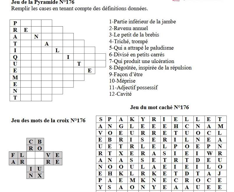 Jeux et divertissement 176