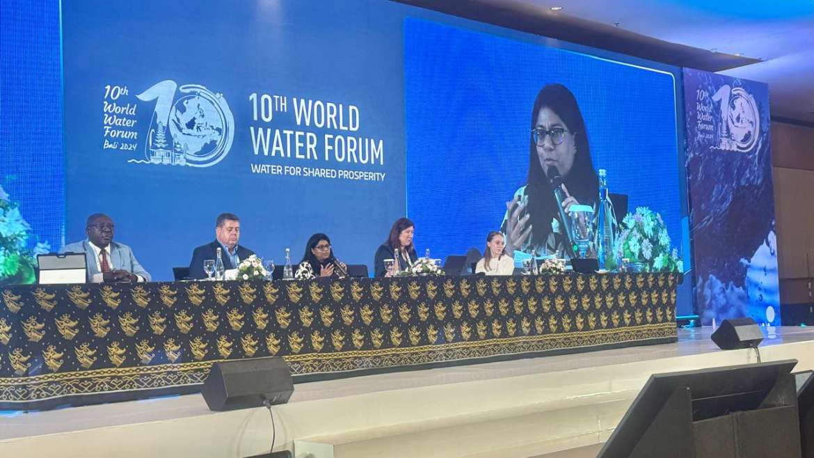 Forum mondial de l’eau: La grande activité de Laurent Tchagba