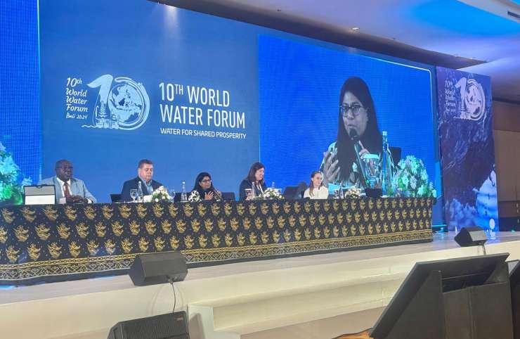 Forum mondial de l’eau: La grande activité de Laurent Tchagba
